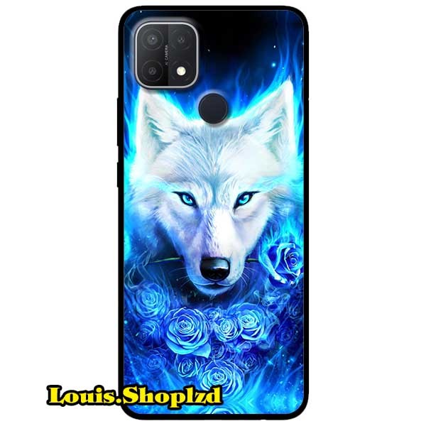 Ốp lưng dành cho oppo a15 - a15s - sói trắng