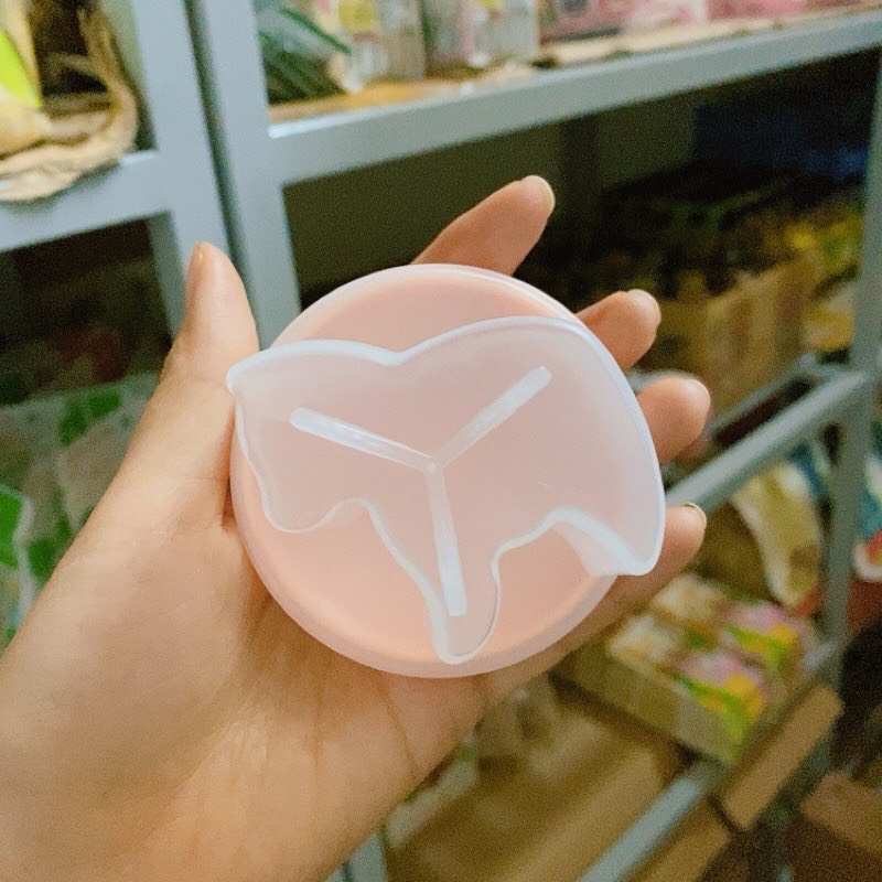 Khuôn hấp trứng, làm bánh cho bé (bộ 4 khuôn nhựa kèm chổi silicon quét dầu)