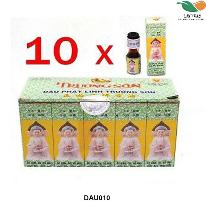 Một lốc 10 chai dầu Phật Linh Trường Sơn giá tốt