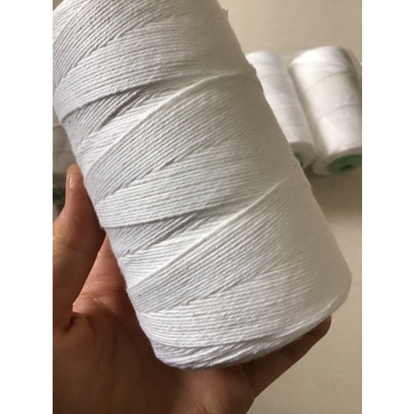 Set 3 cuộn chỉ khâu bao, chỉ xây, dây thả diều