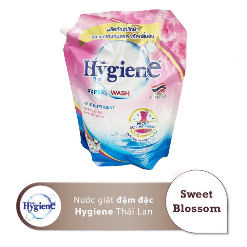 [HCM] NƯỚC GIẶT XẢ HYGIENE 1800ML THÁI LAN [MÀU HỒNG]