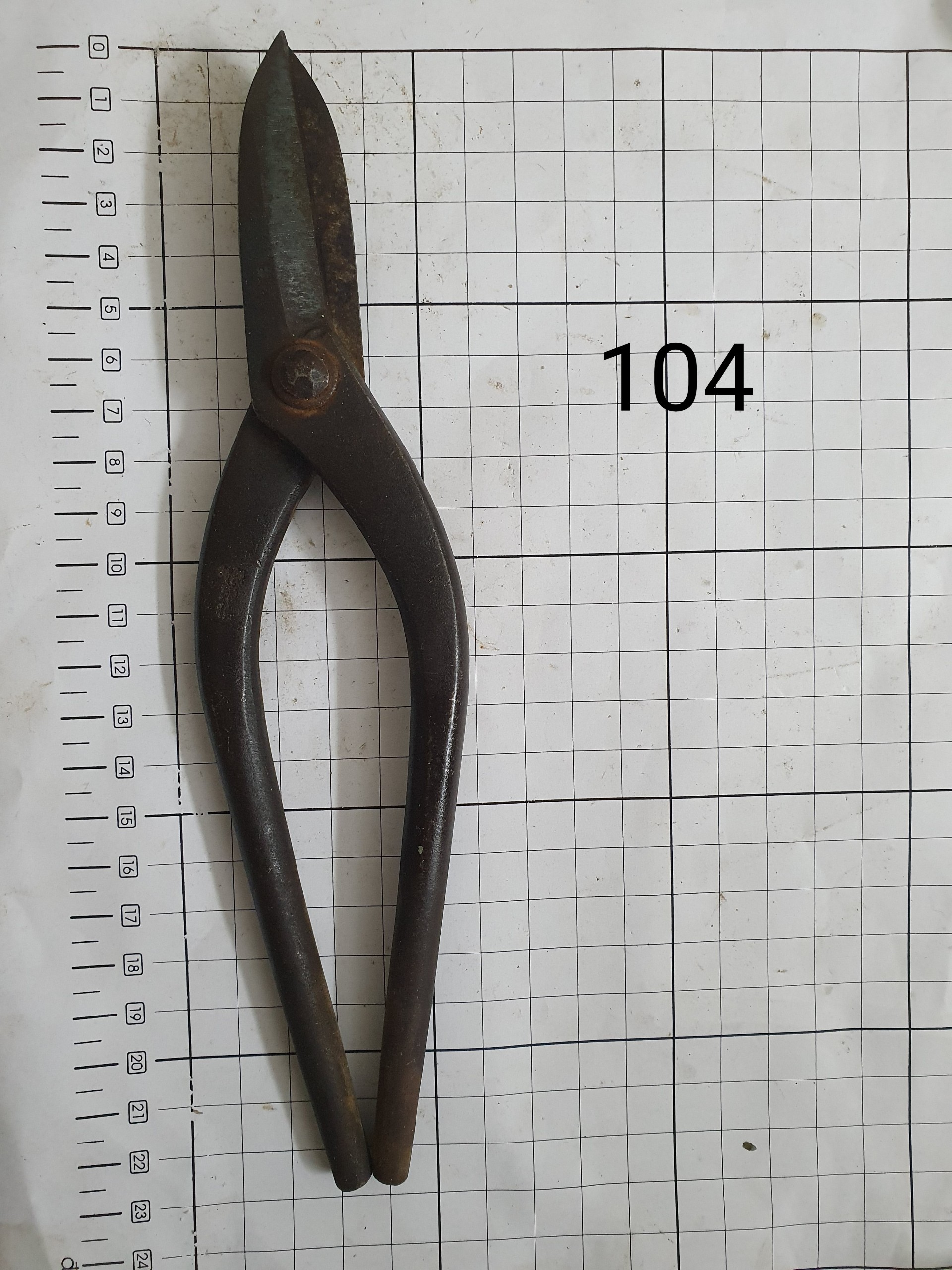 Kìm thợ rèn 23cm hàng Nhật bãi