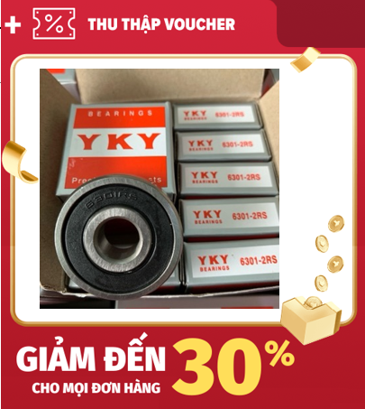 Bạc đạn 6301 - 2rs  Vòng bi 6301 - 2rs