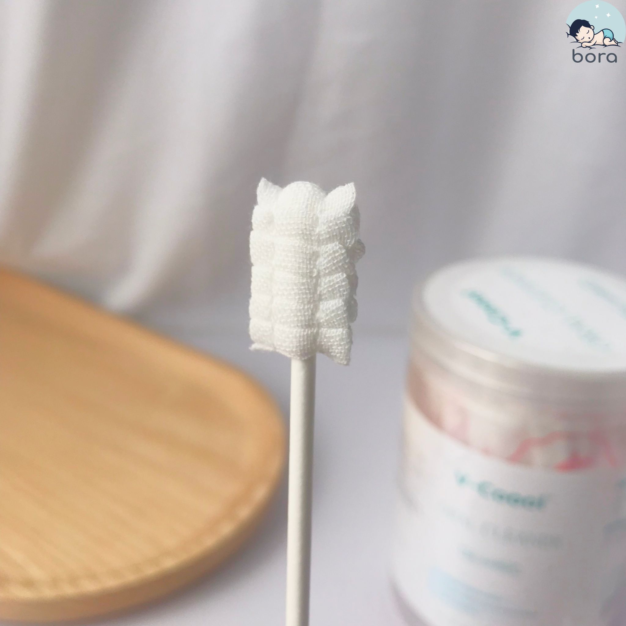 Que tưa lưỡi, rơ lưỡi V-coool, hộp 30 que