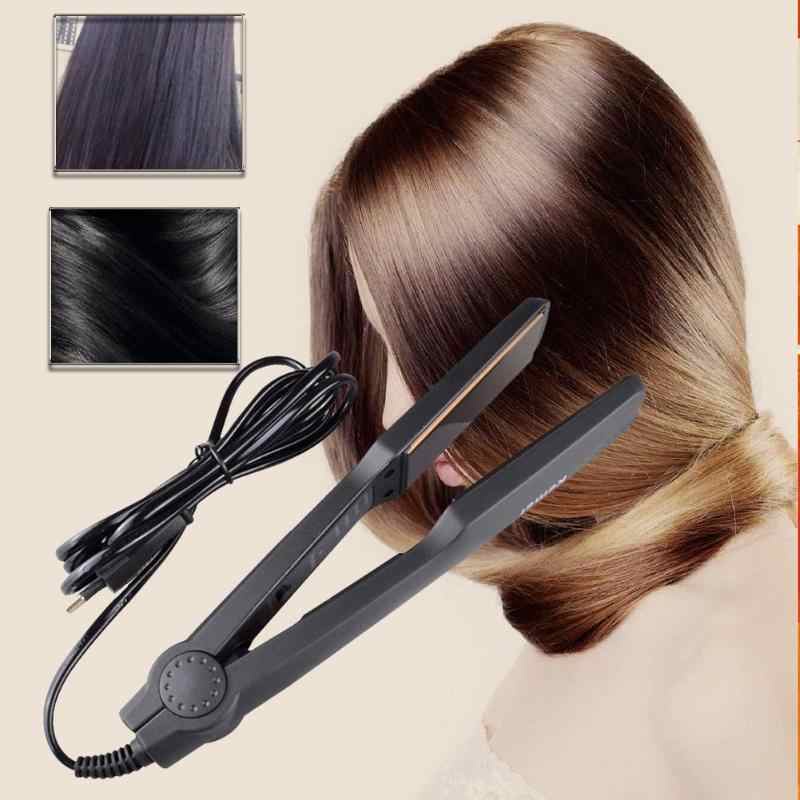 Máy Ép Tóc Kemei - Máy Duỗi Tóc Mini Tiện Dụng