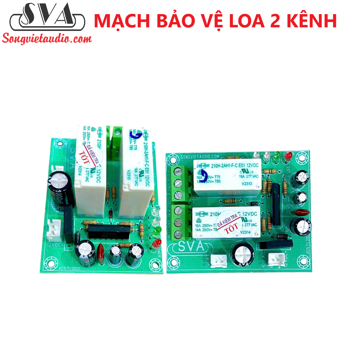 MẠCH BẢO VỆ LOA MẪU MỚI - 1 MẠCH
