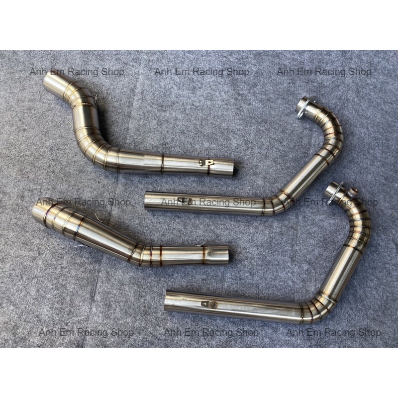 Cổ pô 2 khúc from ghép 38/42/51 gắn satria rader sonic winner exciter