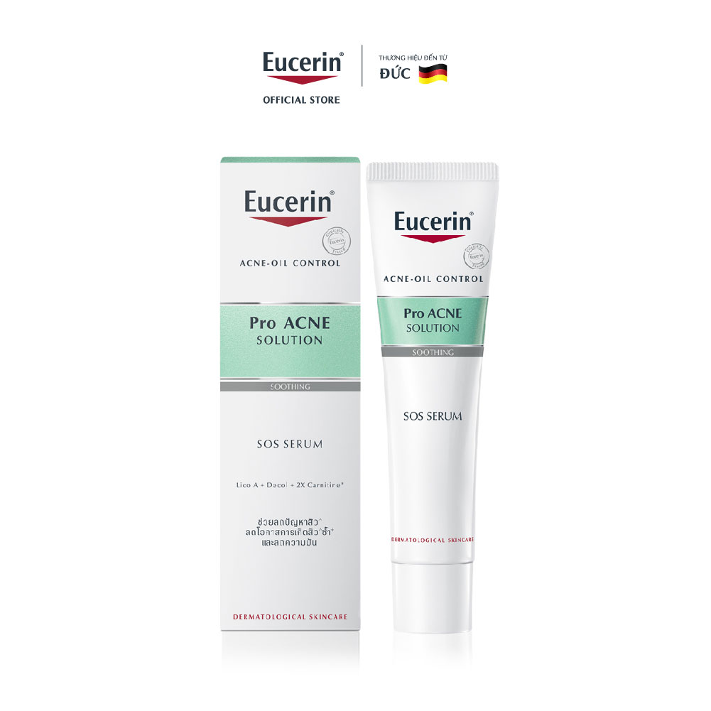 Tinh chất dưỡng cho da mụn Eucerin® DermoPure Clinical SOS Serum 40ml/10ml