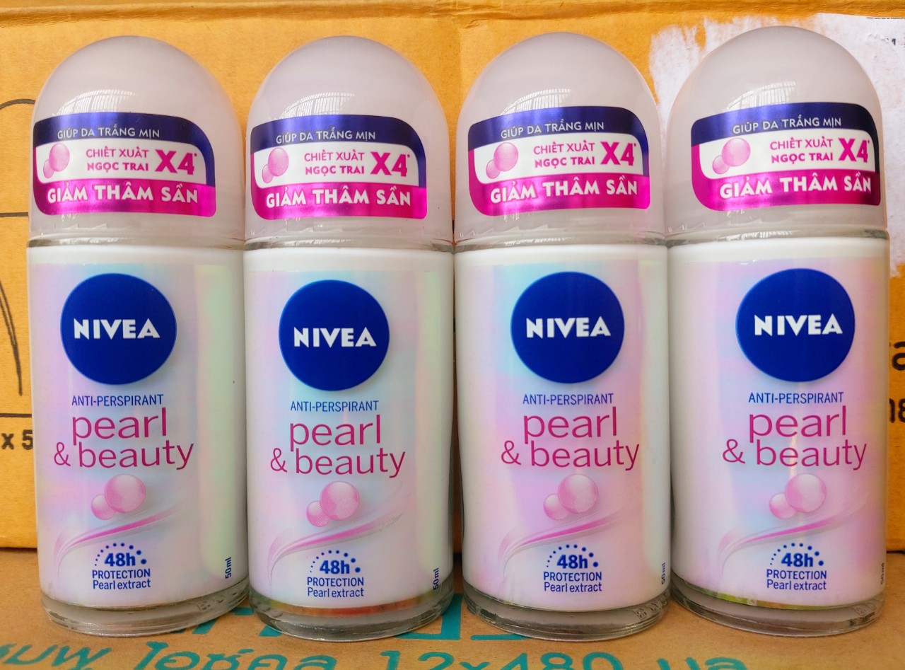 Lăn khử mùi NIVEA Ngọc trai 50ml