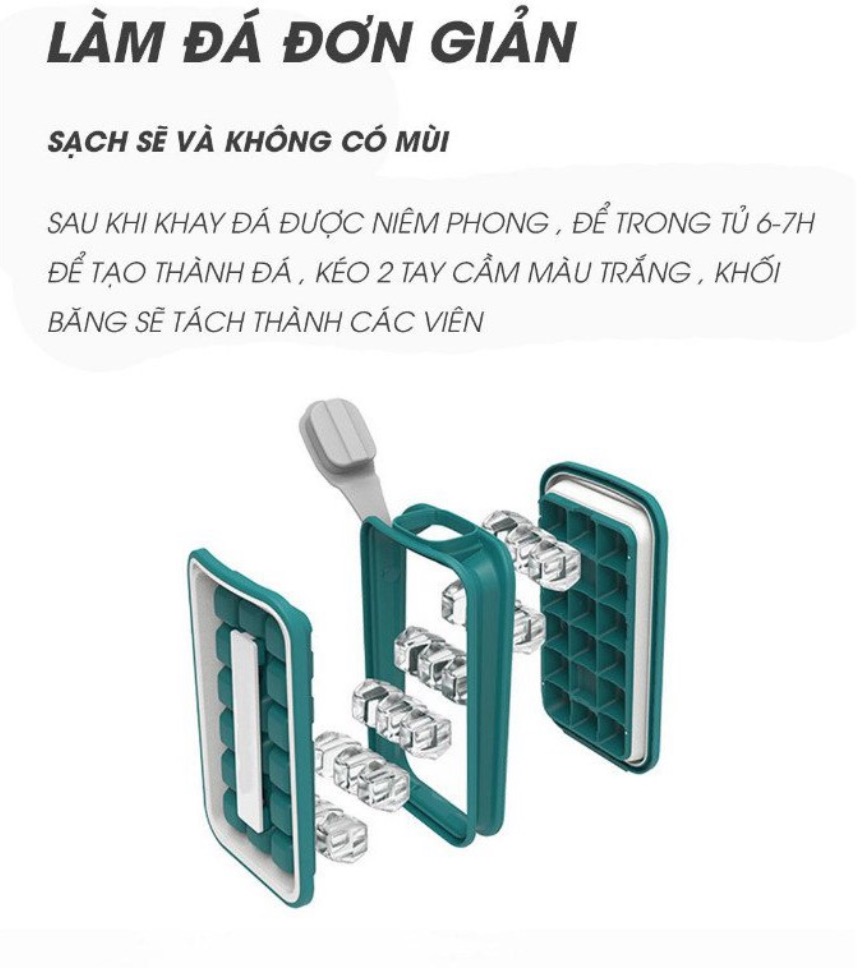 SaleAll - KHAY LÀM ĐÁ ĐA NĂNG CLEVER