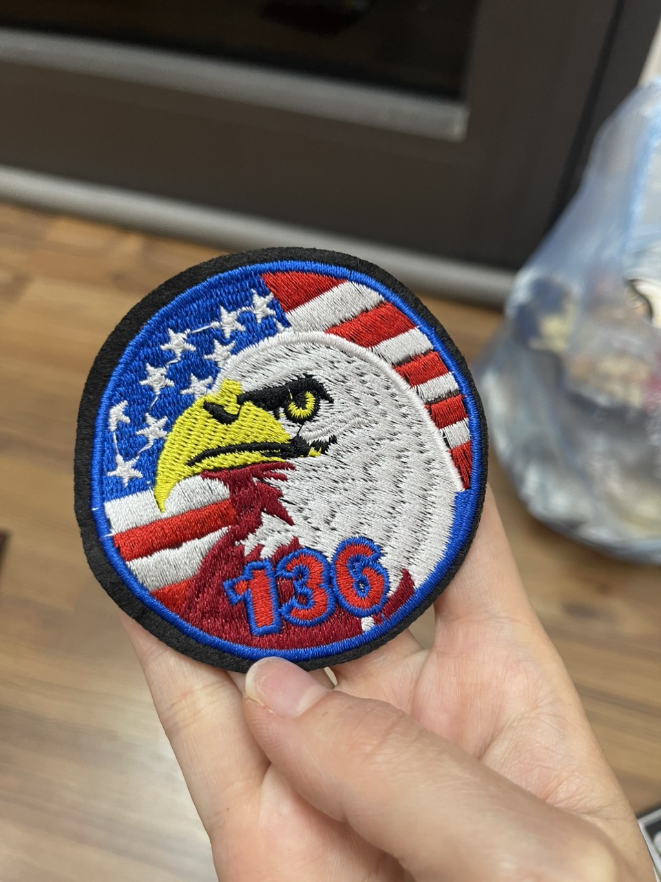 Miếng Sticker Thêu Ủi hình đẠI BÀNG