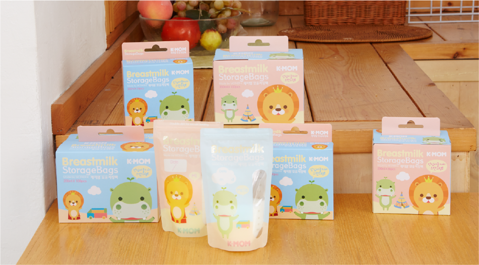 TÚI TRỮ SỮA K-MOM HÀN QUỐC (200ML-20C)
