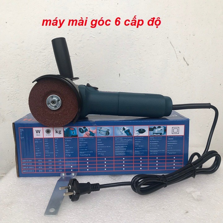MÁY MÀI CẦM TAY CÓ CHỈNH TỐC ĐỘ 6 CẤP