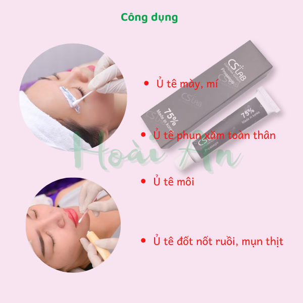Kem ủ Tê CsLab đen 75% loại 1 | Tê Đen Hàn Quốc