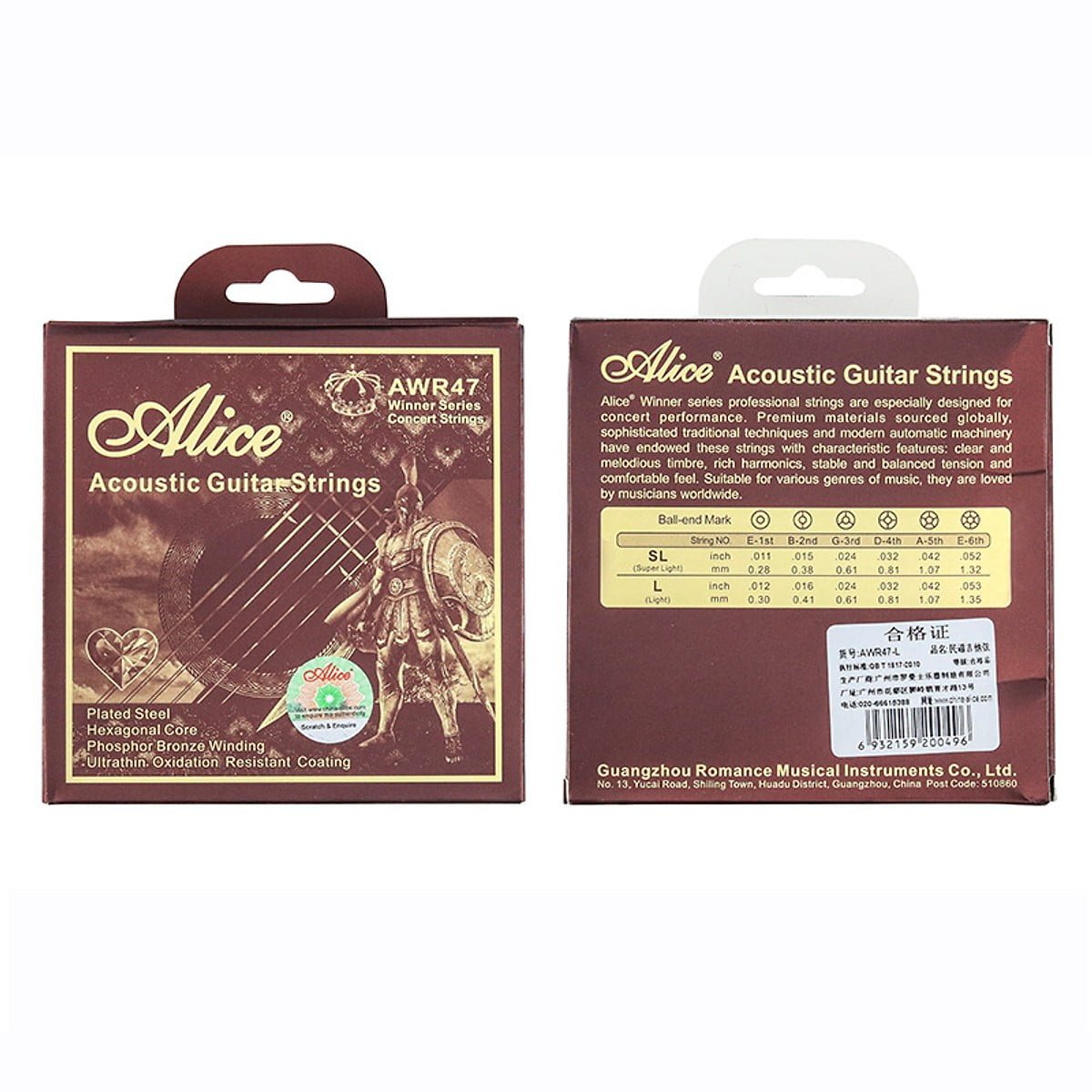 Dây guitar Acoustic Alice – AWR47