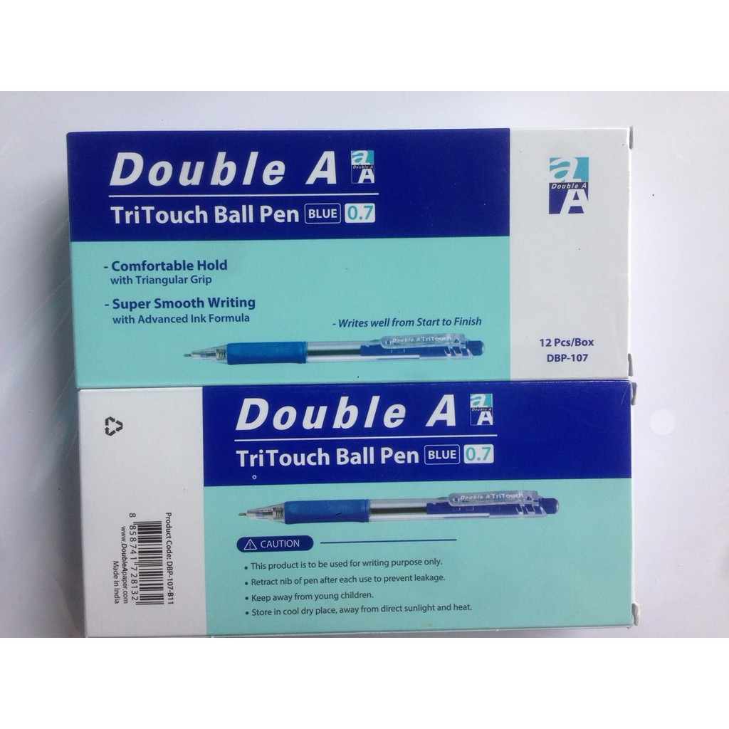 Combo 05 Bút Bi Nước Double A Dbp-107-Nét 0.7Mm