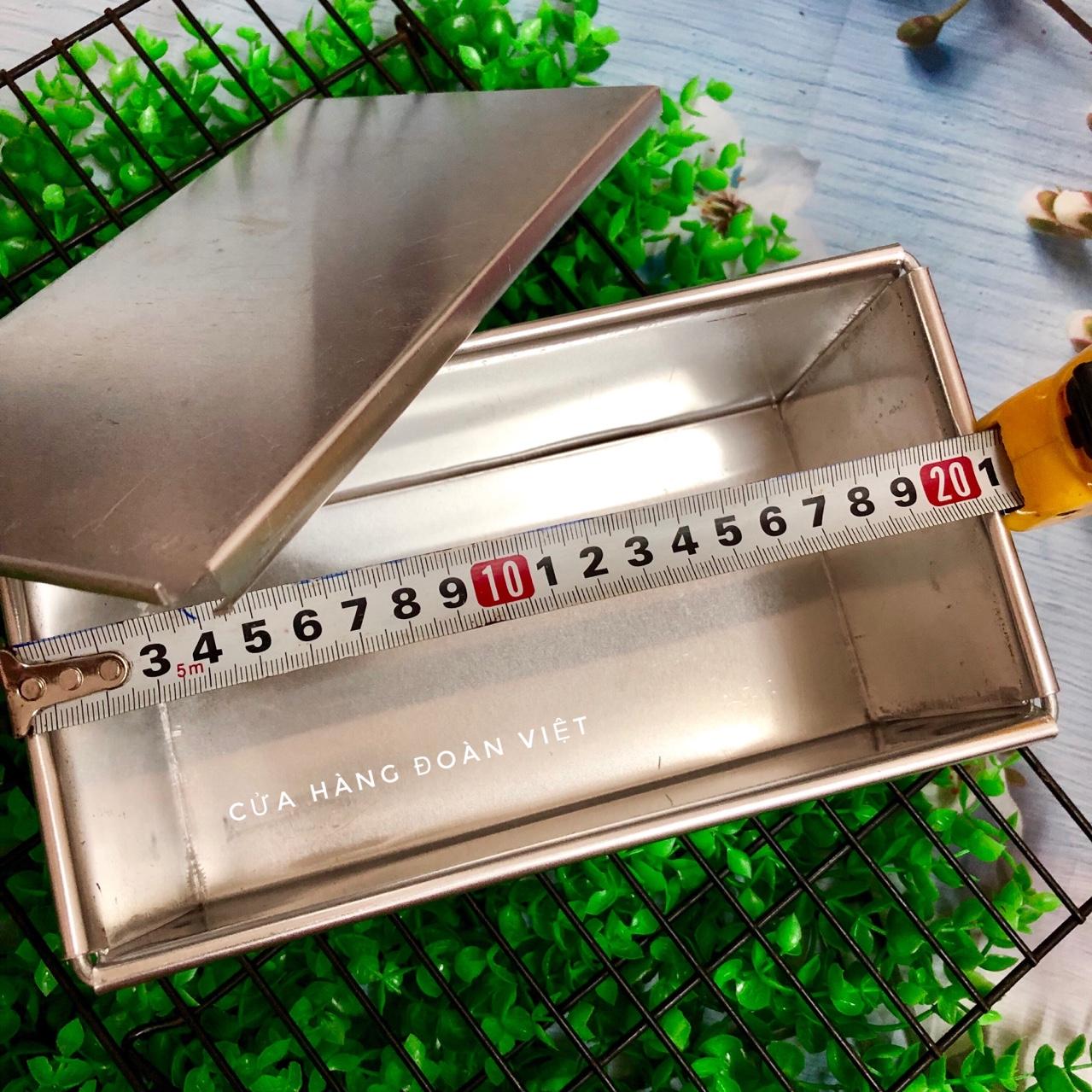 Khuôn Bánh Mì Gối - Bánh Mì Sandwich 10*10*20cm - Hình ảnh sản phẩm thật từ shop nên khách yên tâm về chất lượng, giá cả, đóng gói và vận chuyển