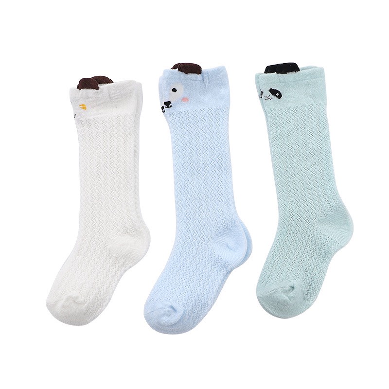 Tất Boot Cao Cổ Lưới Con Gà Cho Bé Ankids