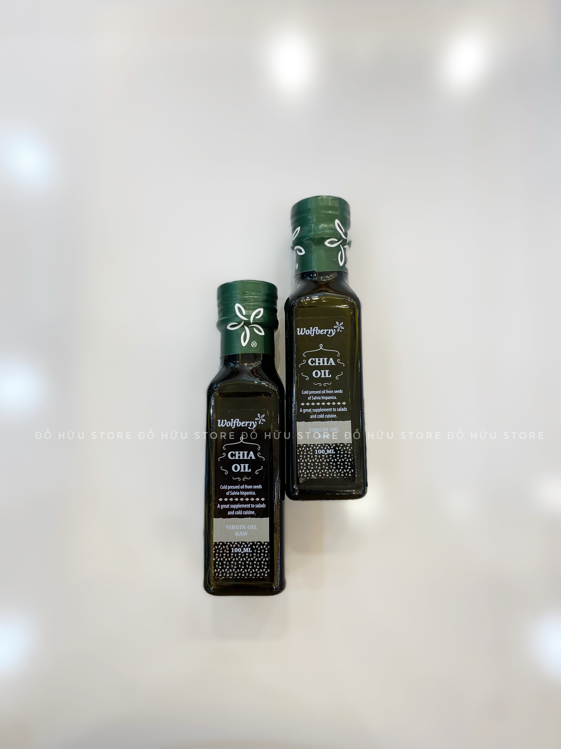 Dầu hạt chia đồ ăn dặm thực phẩm cho bé từ 6 tháng WOLFBERRY 100ml