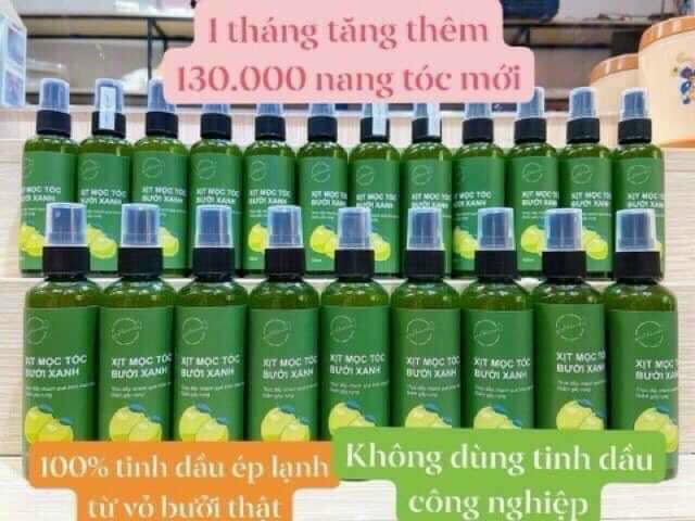 Xịt mọc tóc bưởi xanh 100ml
