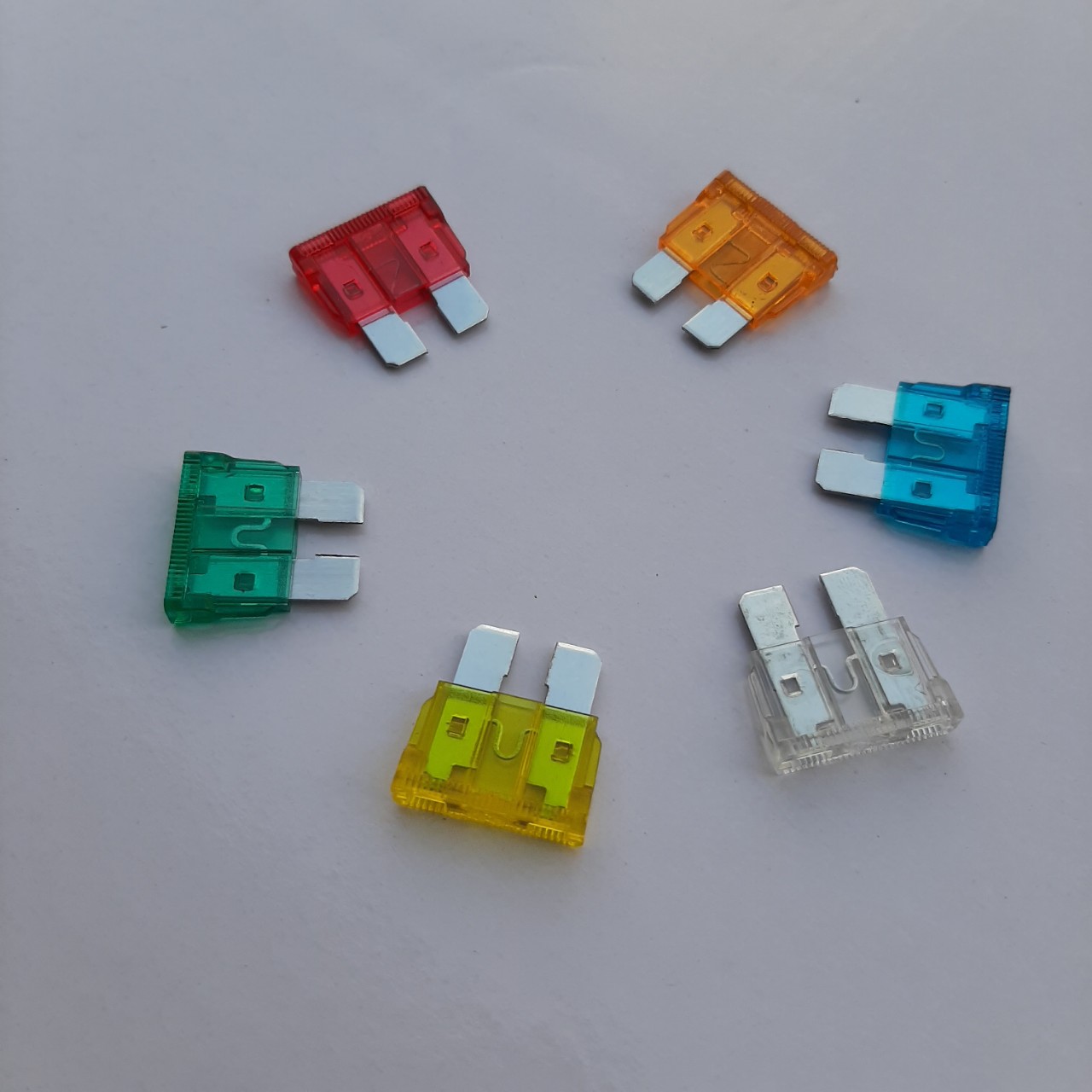 Cầu chì xe máy, xe ô tô (5A ~ 30A) size mini và size chuẩn