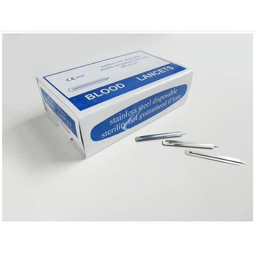 Kim chích mụn Blood Lancets ( hộp 200 cây )