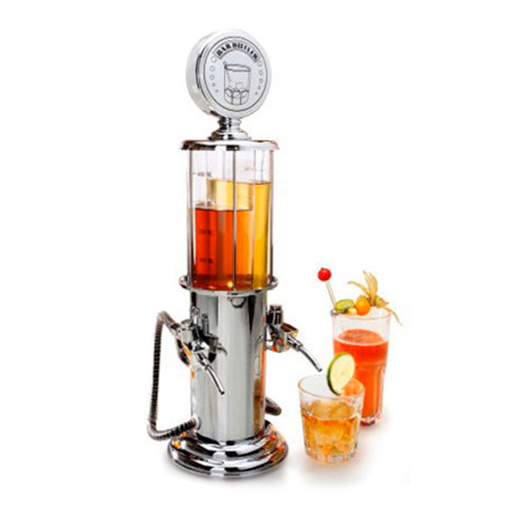 Bình Đựng Trà Sữa Hình Cây Xăng (1 Hoặc 2 Vòi)