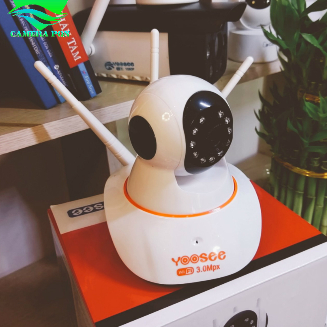 Camera Yoosee 3 Râu 3.0 MpX Siêu Nét Combo Kèm Thẻ Nhớ