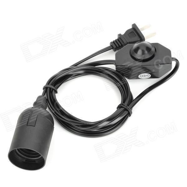Dây đèn E27 có Dimmer và phích cắm dây 2 mét
