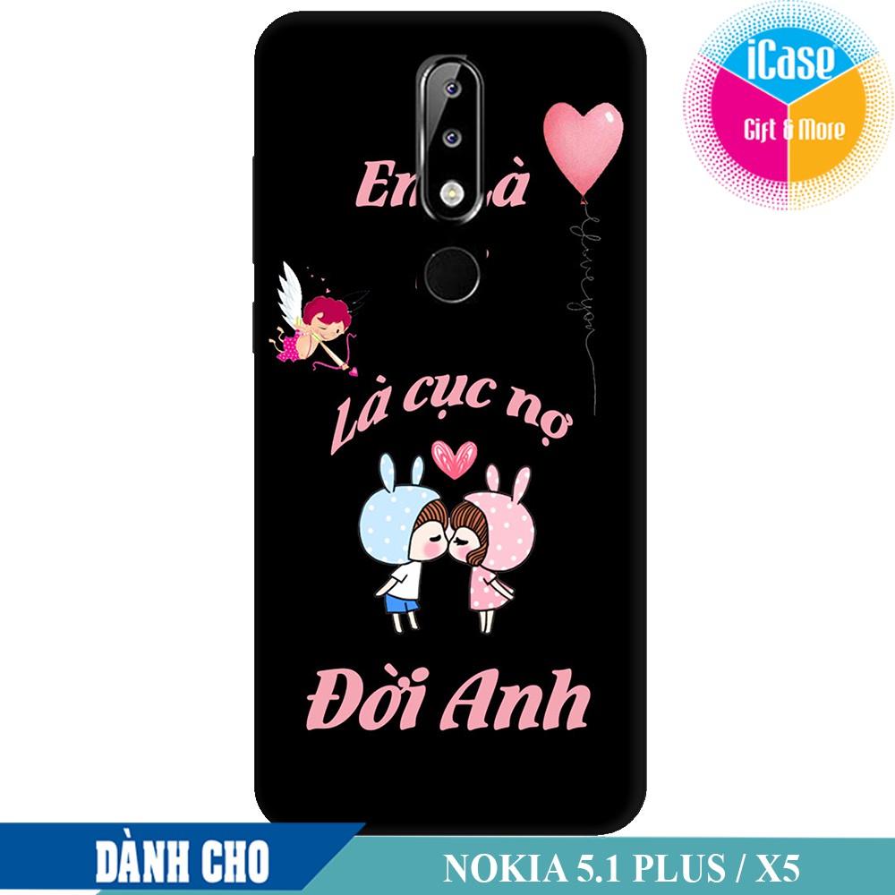 Case for Nokia 5.1 Plus Anh Là Chồng Là Cầu Vồng Đời Em