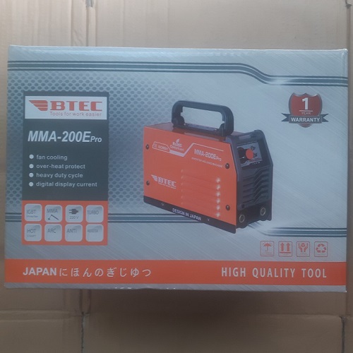 Máy hàn mini Btec MMA 200E Pro