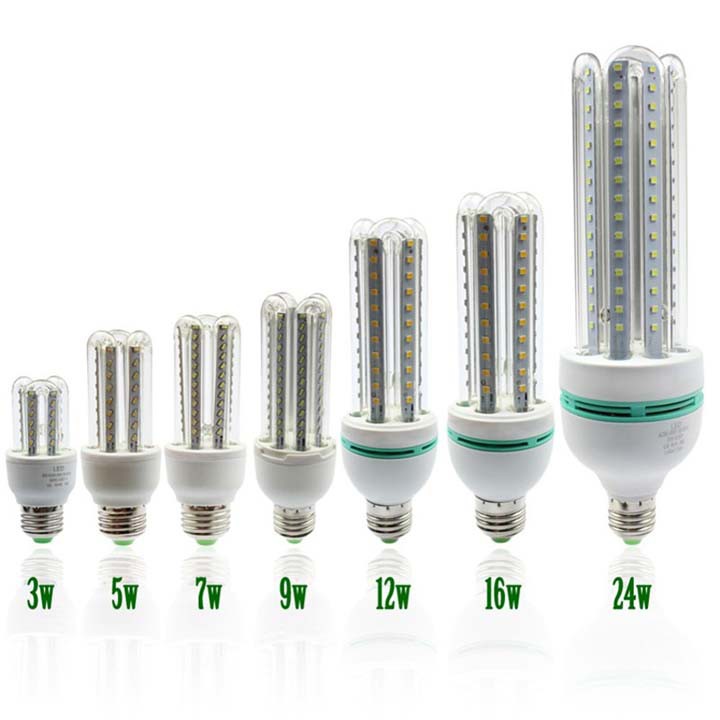 BÓNG ĐÈN LED CHỮ U 24W-36W SIÊU SÁNG.