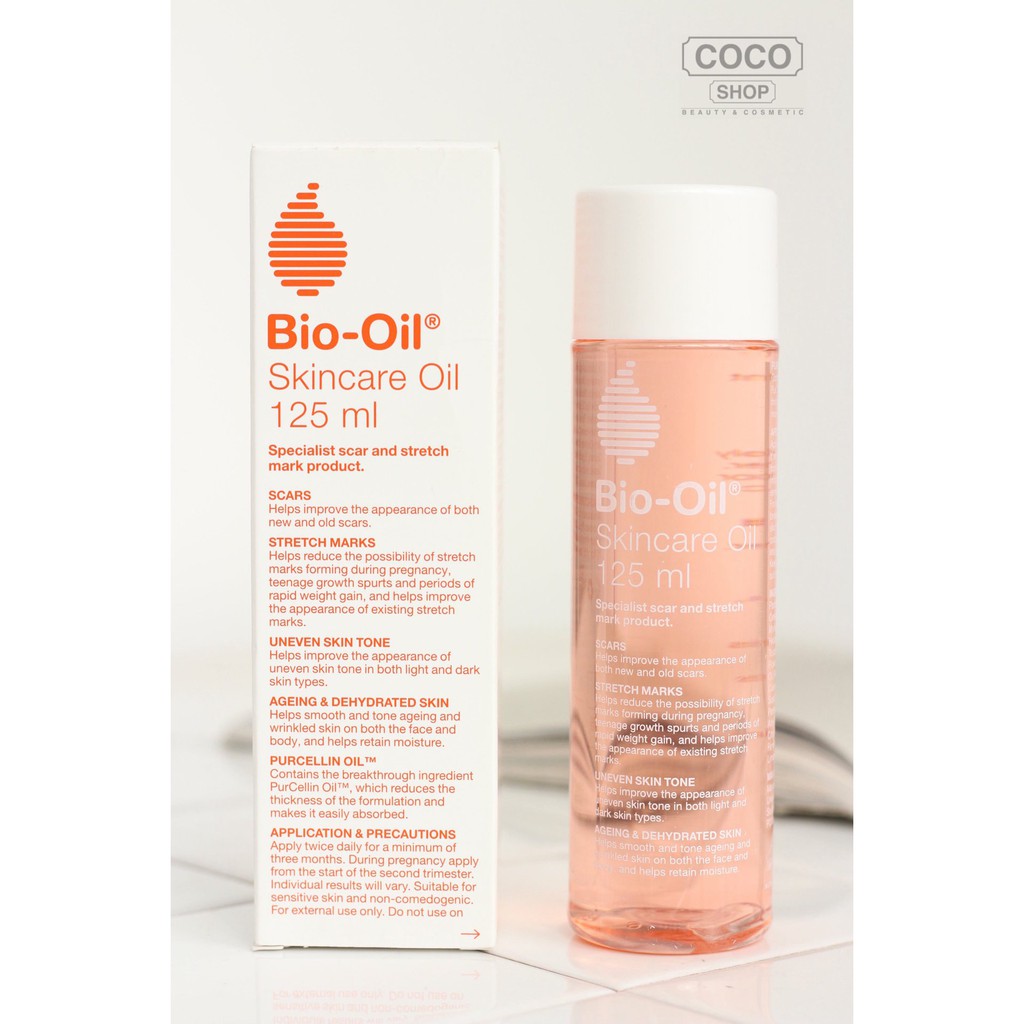 Bio Oil giúp mờ sẹo và giảm rạn da hiệu quả