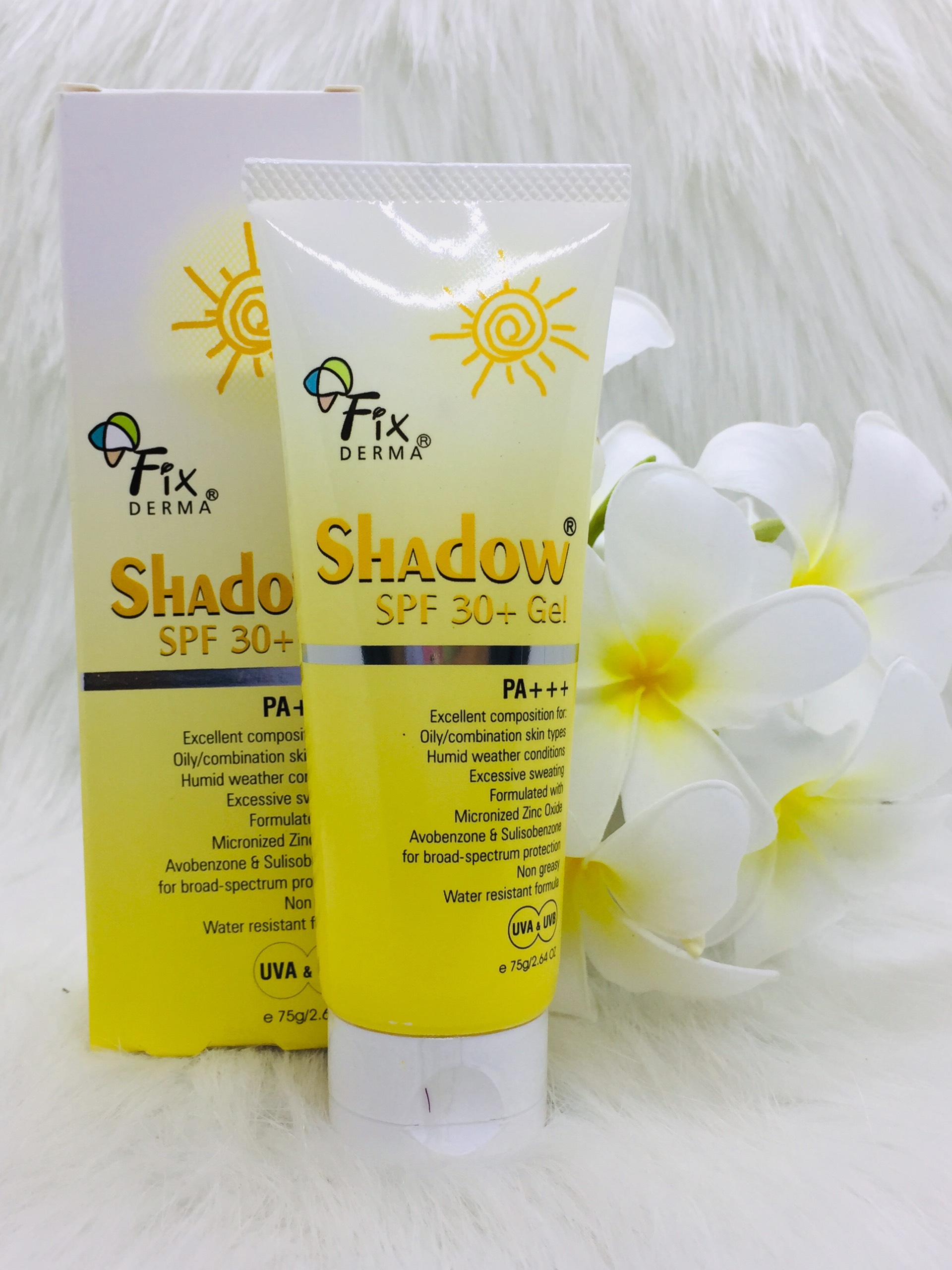 [HCM]Kem chống nắng Fixderma Shadow SPF 30+ Gel