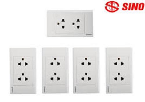 Ổ CẮM ĐÔI 3 CHẤU 16A, 10 cái 1 hộp