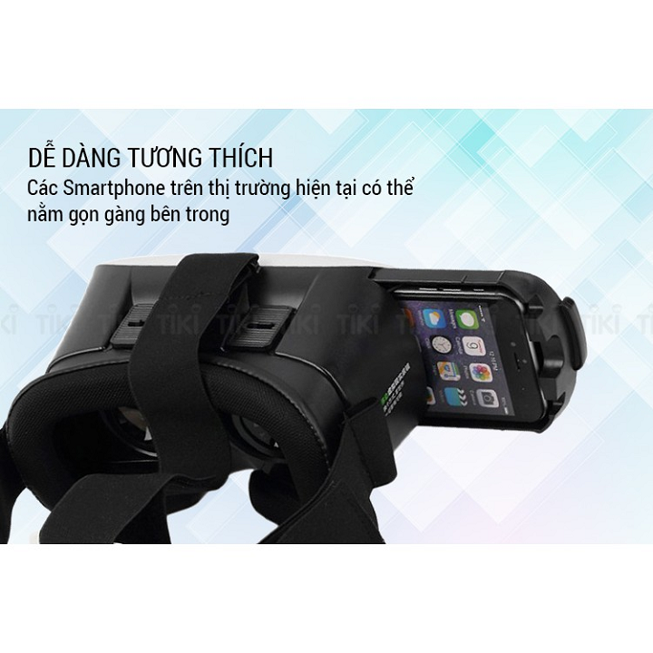 Kính xem phim thực tế ảo 3d VR Box mẫu 2.0