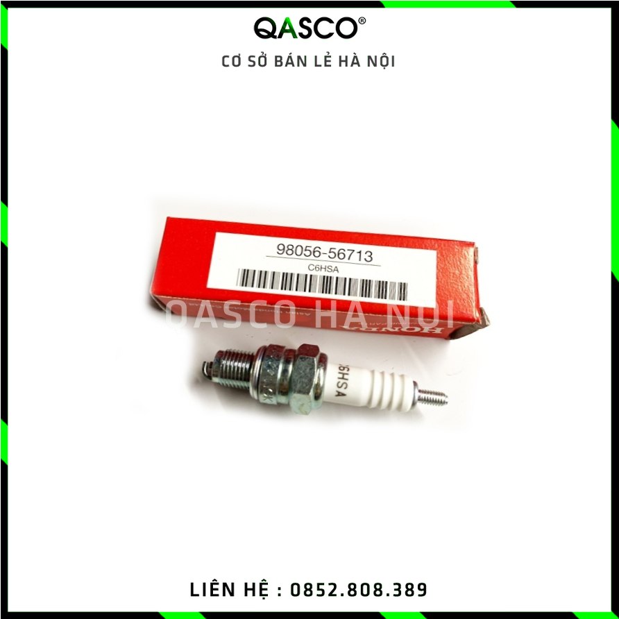 Bugi (C6HSA)(NGK) HONDA DREAM 100 / FUTURE 1 / WAVE và nhiều xe (9805656713) QASCO
