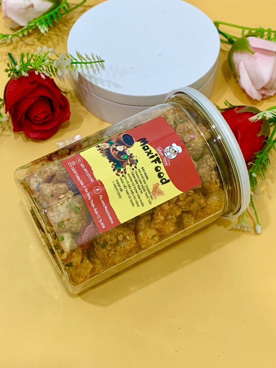 Tóp Mỡ Sốt Mắm Tỏi ỚT MAXIFOOD