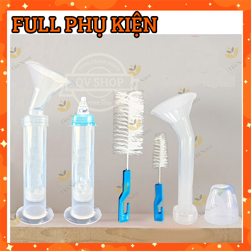 (Tặng 1 Núm) Hút Sữa Bằng Tay Dạng Xi Lanh