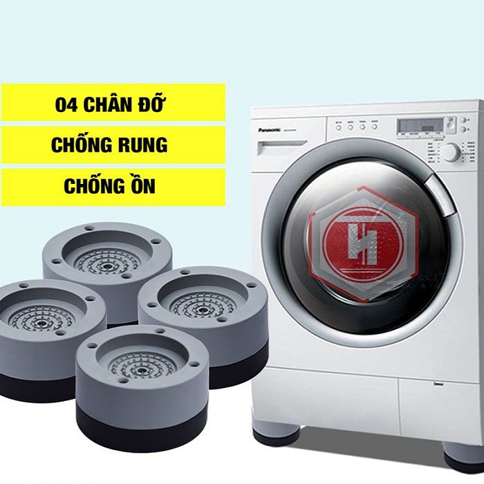 SET 4 MIẾNG ĐẾ CHỐNG RUNG CHO MÁY GIẶT
