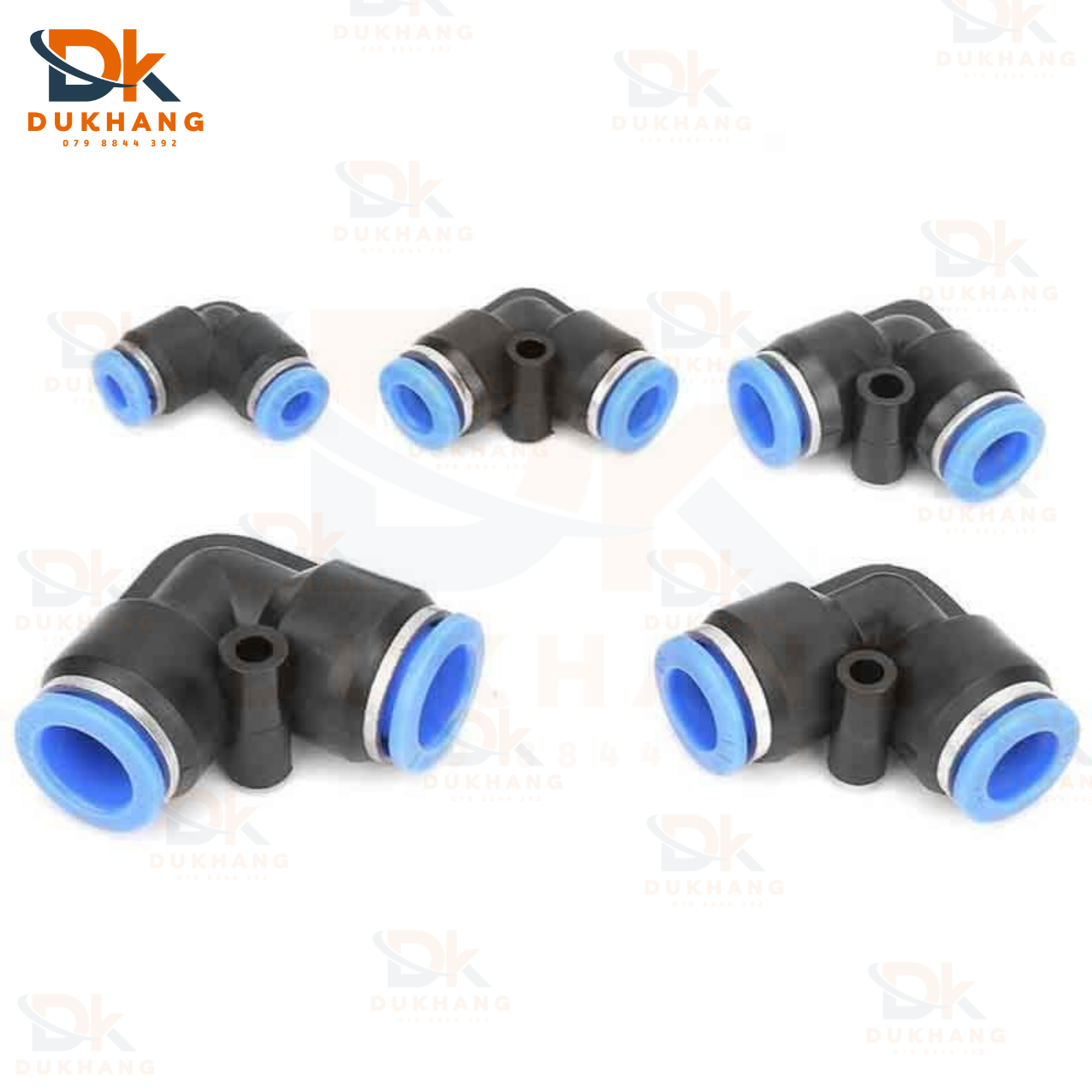 Co Nối 2 đầu ống khí nén PV