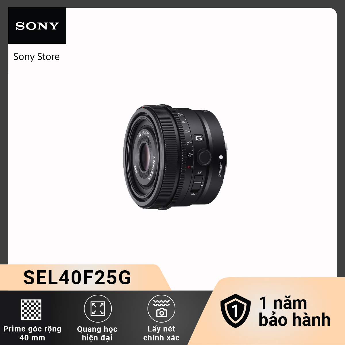FE 40 mm F2.5 G