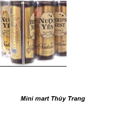 Combo 6 lon Nước Yến Nature 240ml