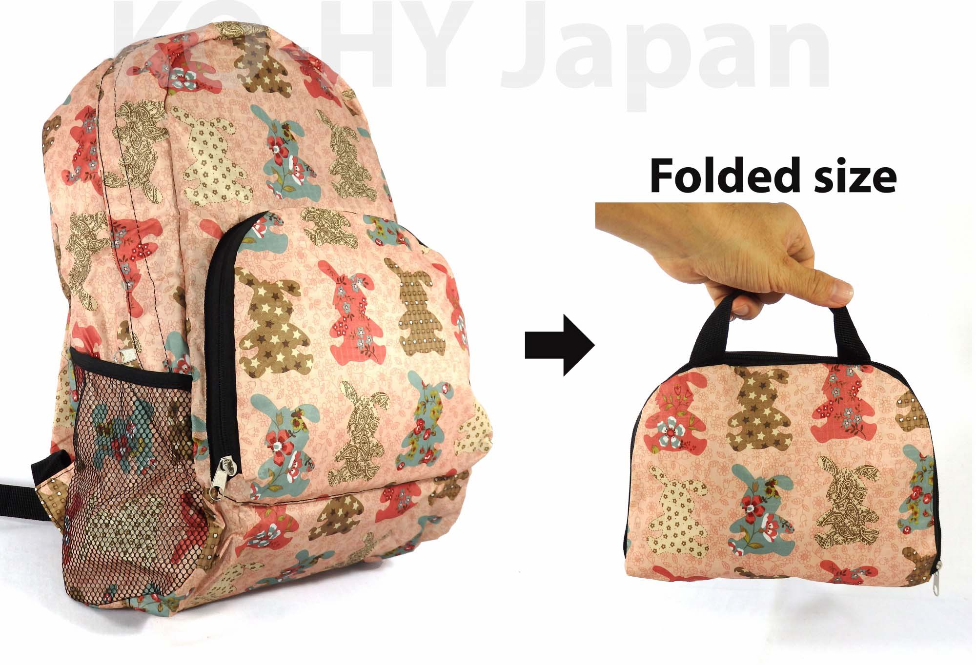 [HCM]Balo xếp du lịch No brand Foldable backpack