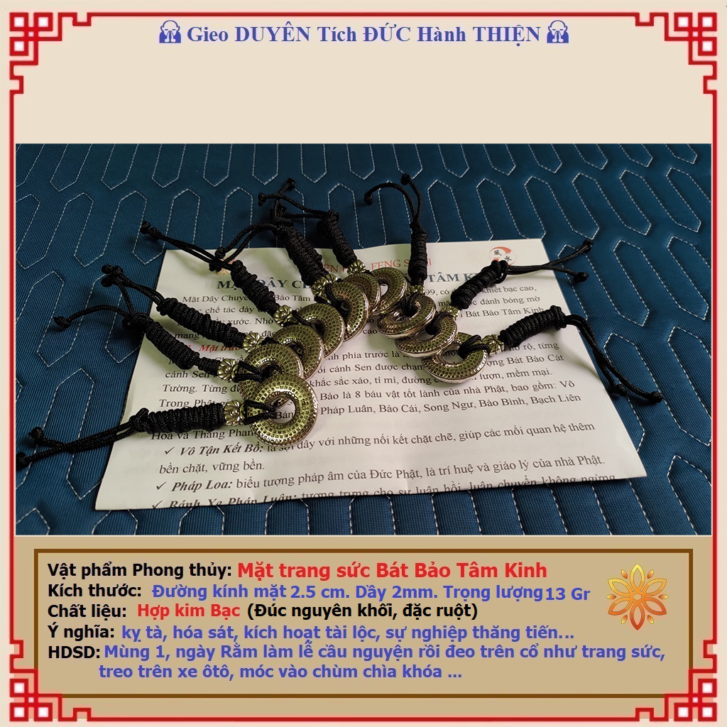 Bát Bảo Tâm Kinh - Phong Thủy Liên Hoa