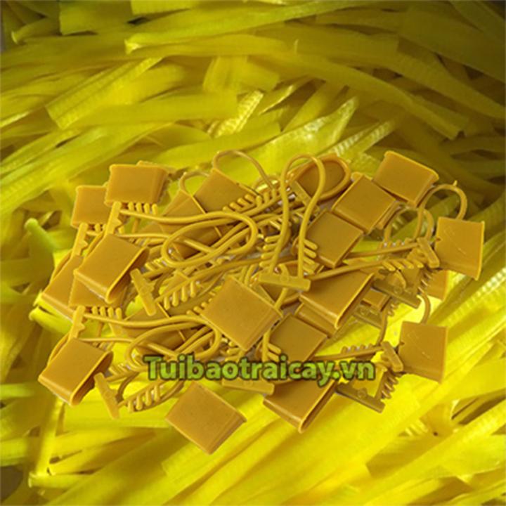 1kg Túi lưới đựng hoa quả 40cm kèm khóa