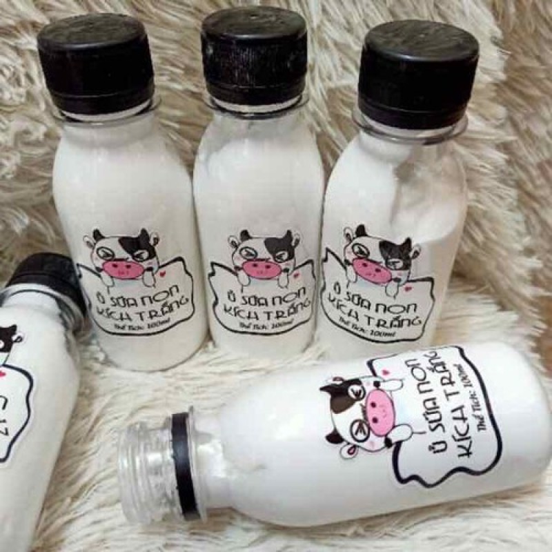 Ủ sữa non kích trắng con bò 100ml