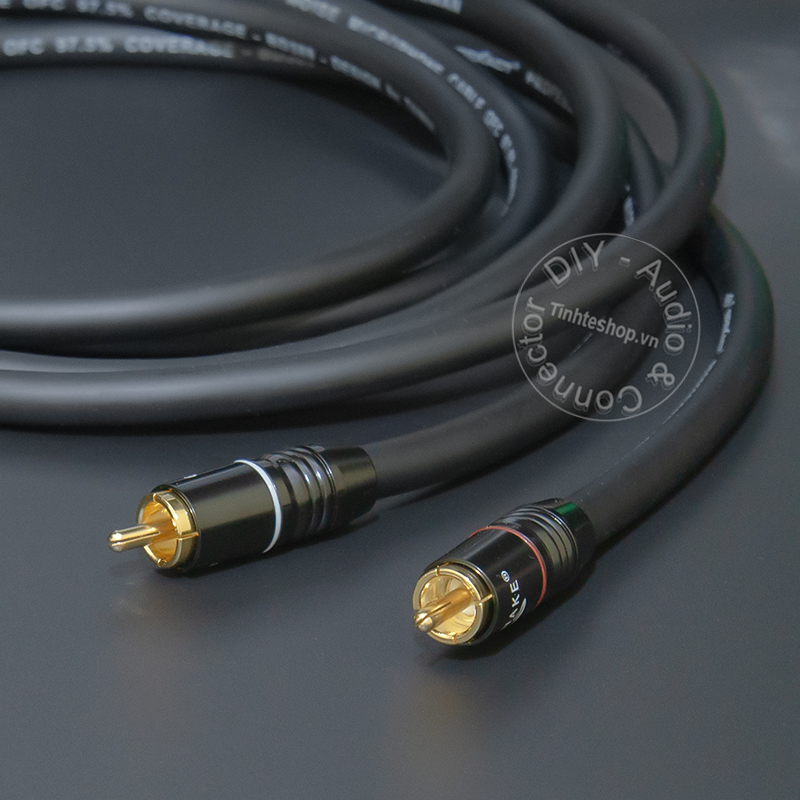 Dây AV 2 đầu 1 cặp DIY 0.2 đến 10 mét - Cáp RCA 2 ra 2