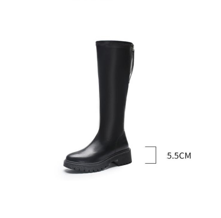Boots Đùi Nữ Da Bóng Exull 1218800560