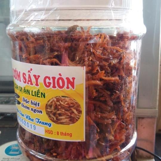 cá cơm rim sấy giòn 500g
